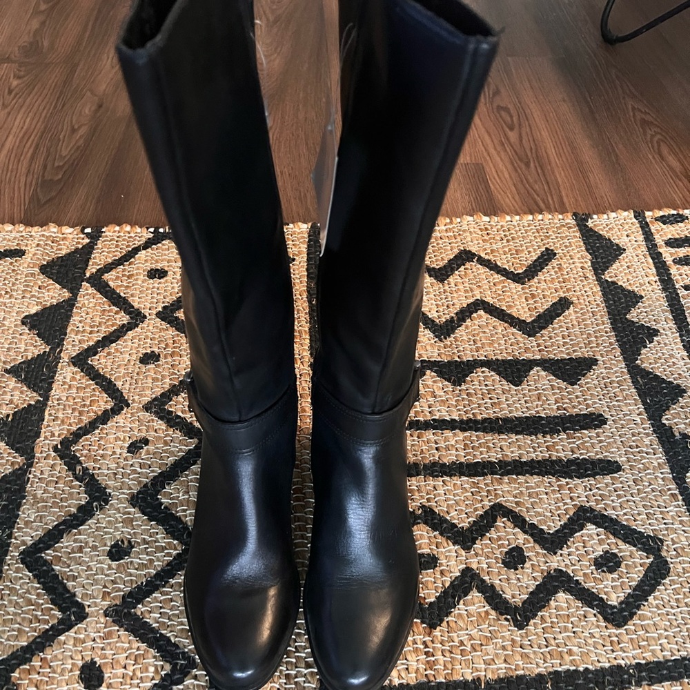 Naturalizer Black Heeled Boots - Picture 5 of 8